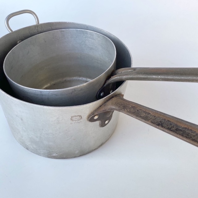 POTS n PANS, Aluminium w Steel Handle (Heavy Chef Style) Medium